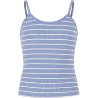 Urban Classics Top duifblauw / wit