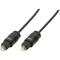Logilink Toslink - Toslink, 3m audio kabel Zwart