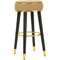 Mauro Ferretti Barkruk London Bar Stool Brown Ø 38×74 cm
