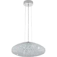 Eglo Clemente - Hanglamp - 3 Lichts - Ø540mm. - Chroom - Helder