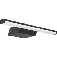 Eglo connect.z Regello-Z Smart Spiegellamp - Badkamer - LED - 60 cm - Zwart - Instelbaar RGB & wit licht - Dimbaar - Zigbee - Wandmontage - Kastmontage