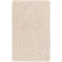 vidaXL Antislip Badmat Crème 60 x 90 cm PP