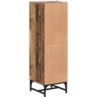 vidaXL Dressoir Oudhout 35 x 37 x 117 cm