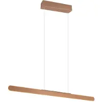 TRIO HELIOS - Hanglamp - Koffie - incl. 1x SMD 28W - 4 Niveaus touchschakelaar - Aanpasbare lichtkleur