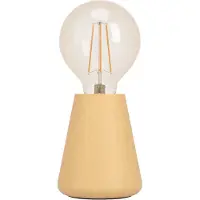 Eglo Asby Tafellamp - E27 - 10 cm - Lichtbruin - Hout
