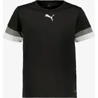 Puma Functioneel shirt 'TeamRise' grijs / zwart / wit