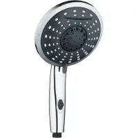 Schutte NIAGARA waterval handdouche | 5 functies | chroom - 60751