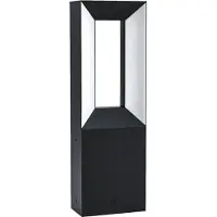 Eglo Riforano, wandlamp voor buiten, zwart, wit, aluminium, kunststof, IP54, geschikt voor gevels