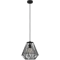 Eglo 43692 Stype Hanglamp Staal Zwart - 1 x E27