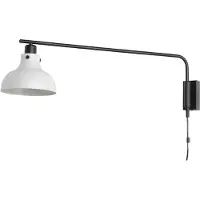 Eglo Grijze wandlamp Matlock met zwart