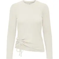 ONLY ONLKISSER L/S RUCHING TOP CC JRS Dames Top - Maat XS
