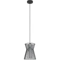 Eglo Hanglamp Maseta Zwart E27 40w