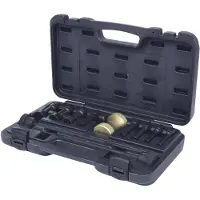 Ks Tools Precisie-binnenlager-uittrekset Ø 10 - 30 mm, 11-delig 660.0009