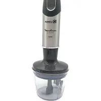 Moulinex Quickchef Staafmixer 1000 W Zwart, Roestvrijstaal