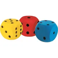 Eduplay Grote foam dobbelsteen (16 x 16 cm)