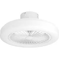 Eglo Ortona - Plafondventilator met lamp - ø46cm - 3 snelheden - LED Dimbaar - Energiezuinig - AC longer life - Wit