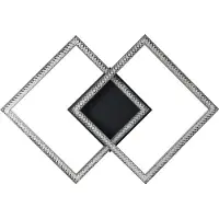 Eglo 99799 Lejias Plafondarmatuur Staal Zwart/Kunststof Transparant - 21W/3050LM/3000K