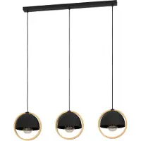 Eglo Scandinavische hanglamp Callow 3x E27 - Ø 23cm
