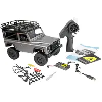 Amewi D90X12 Scale 1:12 Brushed RC auto Elektro Scale Crawler 4WD Bouwpakket 2,4 GHz Incl. accu en laadkabel