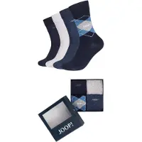 JOOP! Sokken blauw / donkerblauw / wit