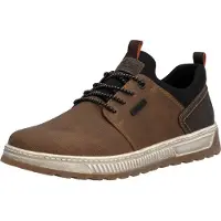 Rieker Heren Slipper Extra Wijd H Elastiek RiekerTEX 37050-23 Bruin
