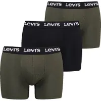 Levi's Boxershorts kaki / zwart / wit