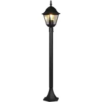 TRIO Staande lamp Livenza zwart