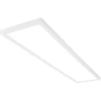Briloner LED-plafondlamp Tava, wit / opaal, Woon-/ Eetkamer, Kunststof, Modern, LED plafondlamp