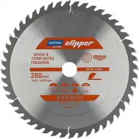 Norton Hout en Composiet - Zaagblad ATB Finishing - 280mm - 48 tanden - Voor Cirkelzagen en Afkortzagen