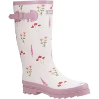 Cotswold Dames Wildflower Wellingtonboots (Roze)