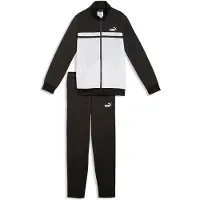 Puma Joggingpak zwart / wit