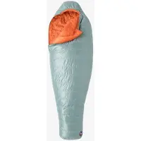 Big Agnes - Women's Greystone 30 - Donzen slaapzak Regular - Bodysize: 168 cm, blauw/ nasturtium
