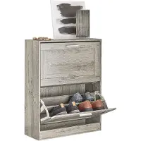 SoBuy Schoenenrek Schoen opbergkast Organizer Unit - FSR137-HG - B60 x D23 x H79cm