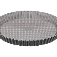 Lagostina Gustosa Hoogwaardig Koolstofstaal Bakvorm Zwart - Ø 28 cm