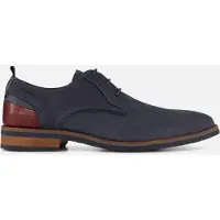 Van lier Amalfi Veterschoenen blauw Nubuck Maat 46