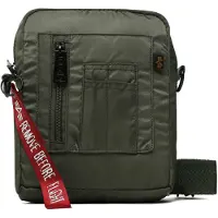 Alpha industries Schoudertas olijfgroen / rood