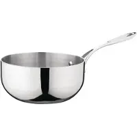 Vogue RVS conische sauteuse | Ø20 cm