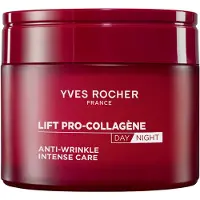Yves Rocher LIFT Pro-COLLAGÈNE Intensieve verzorging, anti-rimpelbehandeling voor dag en nacht, innovatieve formule met collageen en hyaluronzuur, glad, vult en voedt, 75 ml