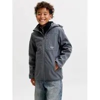 Jack & jones Junior Tussenjas 'JJTheo' antraciet