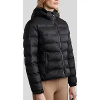 Montar FW25 MoAthena VERFijnde korte jas zwart ZWART XS