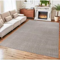 Muratap Vivant japandi vloerkleed laagpolig effen beige- 200x290 cm