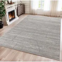 Muratap Vivant marmer vloerkleed laagpolig creme- 200x290 cm
