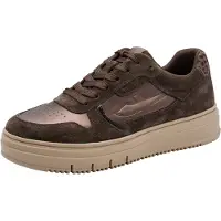 Tamaris Sneakers laag kastanjebruin / mokka / zwart
