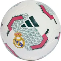 Adidas Real Madrid Club Voetbal Maat 5 2026-2027 Wit Zwart Roze