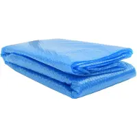 vidaXL Zwembadhoes rechthoekig 600x400 cm PE blauw