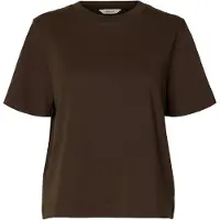 Selected femme Shirt 'SLFEssential' bruin