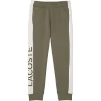 Lacoste Dames/Dames Fleece Sweatbroek met Kleurblok (Groen)