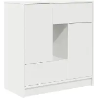 vidaXL Dressoir met lades en deuren 70,5x34x74,5 cm wit