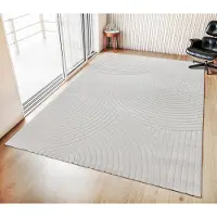 Muratap Vivant japandi vloerkleed laagpolig effen - 240x340 cm