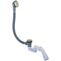 FortiFura Calvi badafvoercombinatie met klikwaste Geborsteld Messing PVD (Goud) SW696232